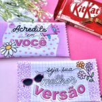 Embalagem para Kit Kat dia das Mulheres 2023