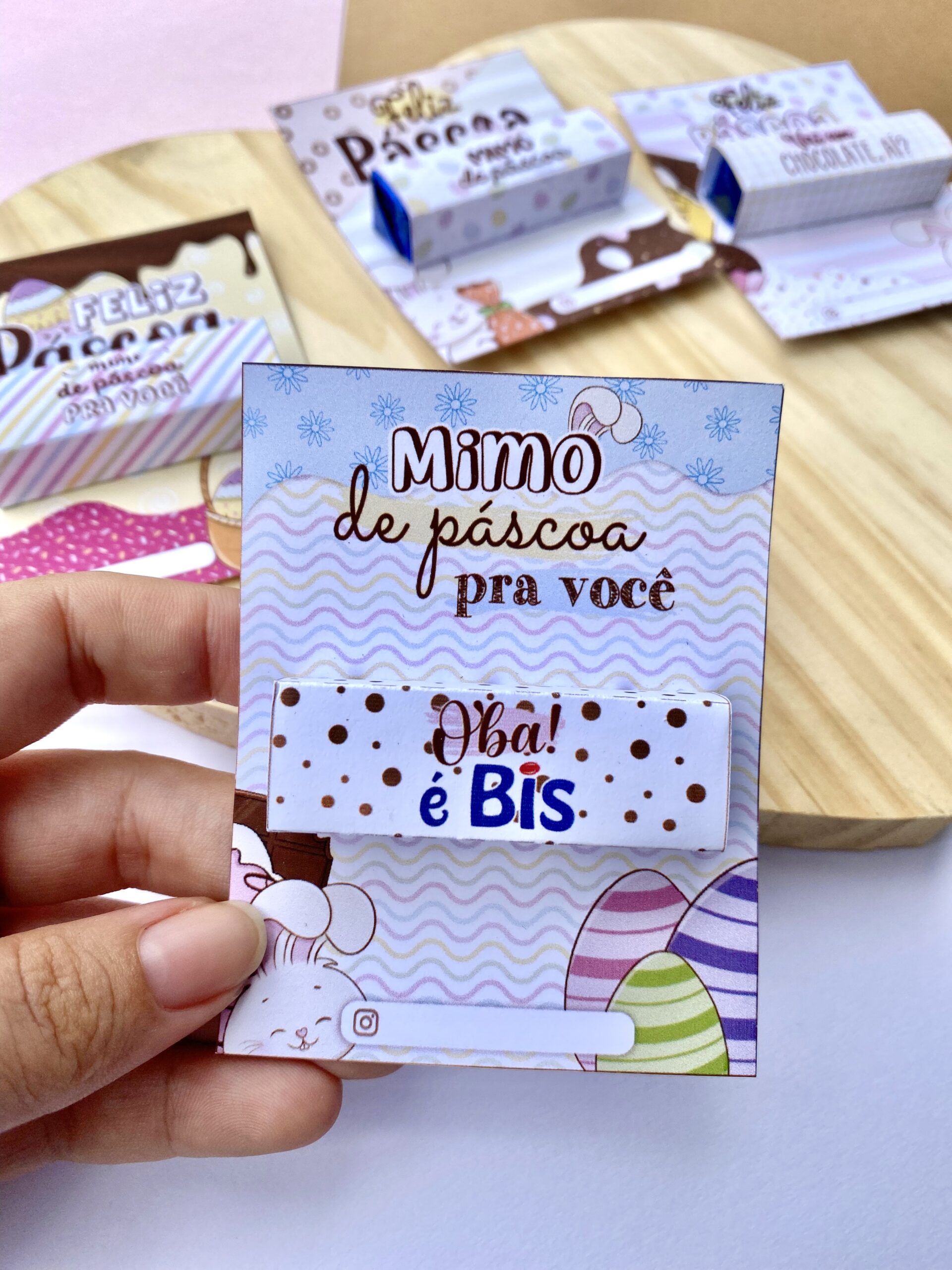 BIS com Capa Personalizado - PÁSCOA - REF. FEL22