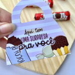 Bolsinha porta batom Páscoa 2023