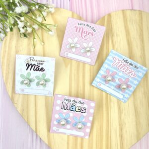 Card para brinco dia das Mães