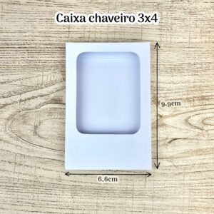 Molde caixa chaveiro 3x4