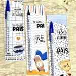 Card para caneta/lápis dia dos pais 2023