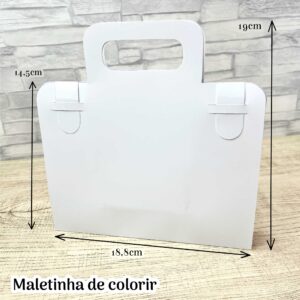 Molde maletinha de colorir