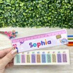 Réguas tabuada Volta às Aulas 2024