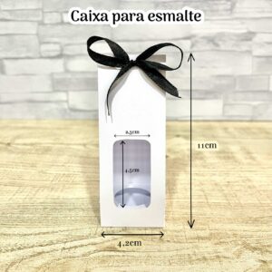Molde caixa esmalte
