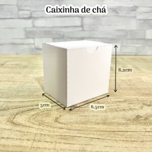 Molde caixinha de chá