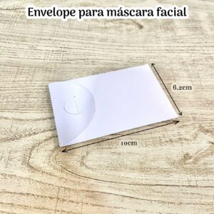 Molde envelope para máscara facial