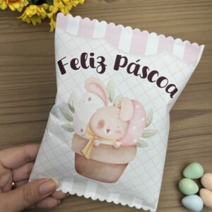 Saquinho para doces Páscoa 2024