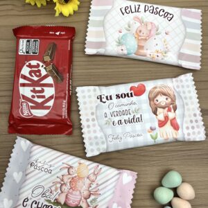Embalagem para KitKat Páscoa 2024