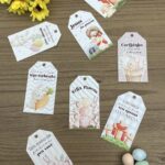 Tags chanfradas Páscoa 2024