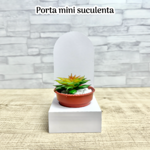 Molde porta mini suculenta