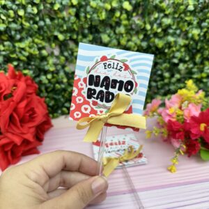 Tag pirulito coração dia dos namorados 2024