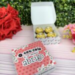 Caixinha quadrada dia dos namorados 2024