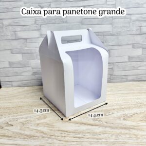 Molde caixa para panetone grande