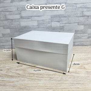 Molde caixa para presente G
