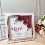 Quadrinho com rosas dia das Mães 2025