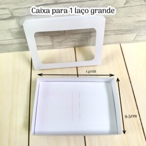 Molde caixa para 1 laço grande