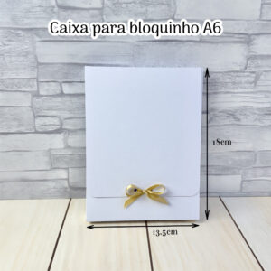 Molde caixa Bloquinho A6