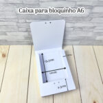 Molde caixa Bloquinho A6 - Imagem 3