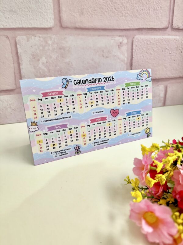 Coleção Calendários Fofos 2026 - Imagem 5