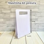 Molde maletinha kit pintura