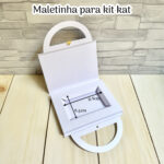 Molde maletinha para kit kat